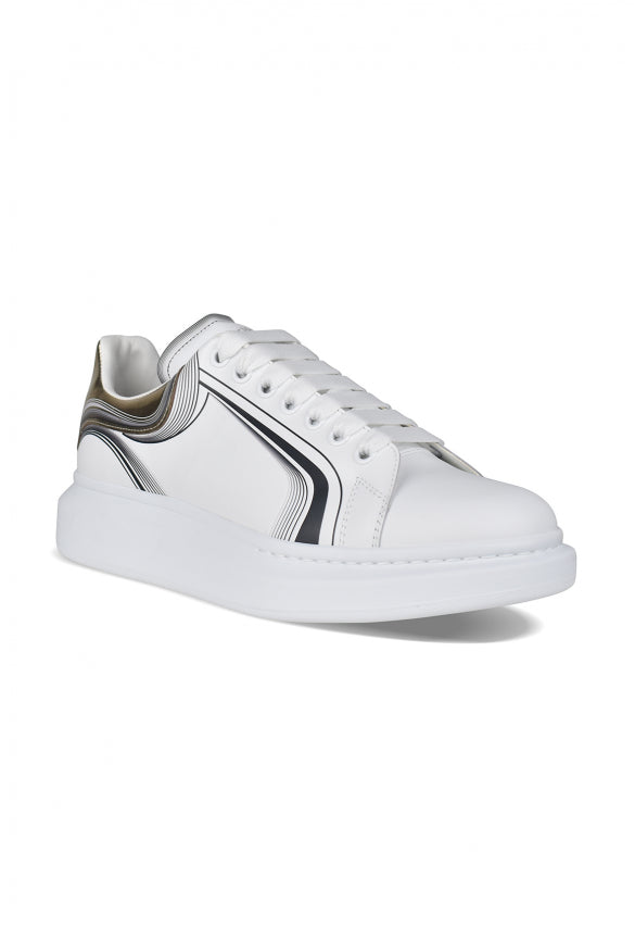 Alexander McQueen premium athletic detail and craftsmanship close-up