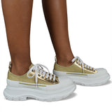Alexander McQueen premium athletic detail and craftsmanship close-up