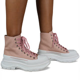 Alexander McQueen premium athletic detail and craftsmanship close-up