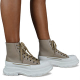 Alexander McQueen premium athletic detail and craftsmanship close-up