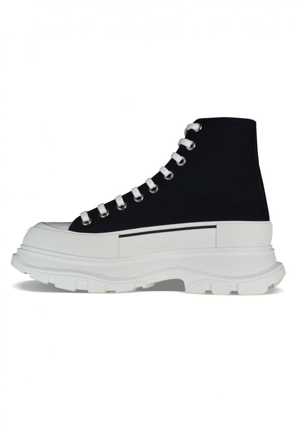 Alexander McQueen athletic side profile designer luxury fashion