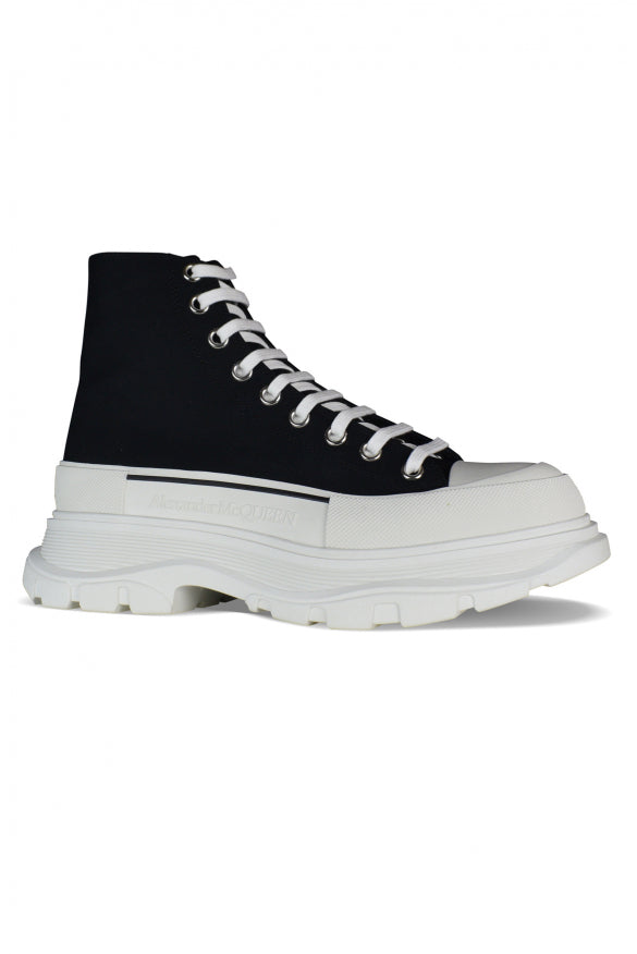 Alexander McQueen athletic side profile designer luxury fashion
