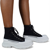 Alexander McQueen premium athletic detail and craftsmanship close-up