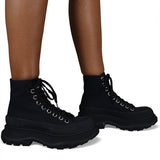 Alexander McQueen premium athletic detail and craftsmanship close-up