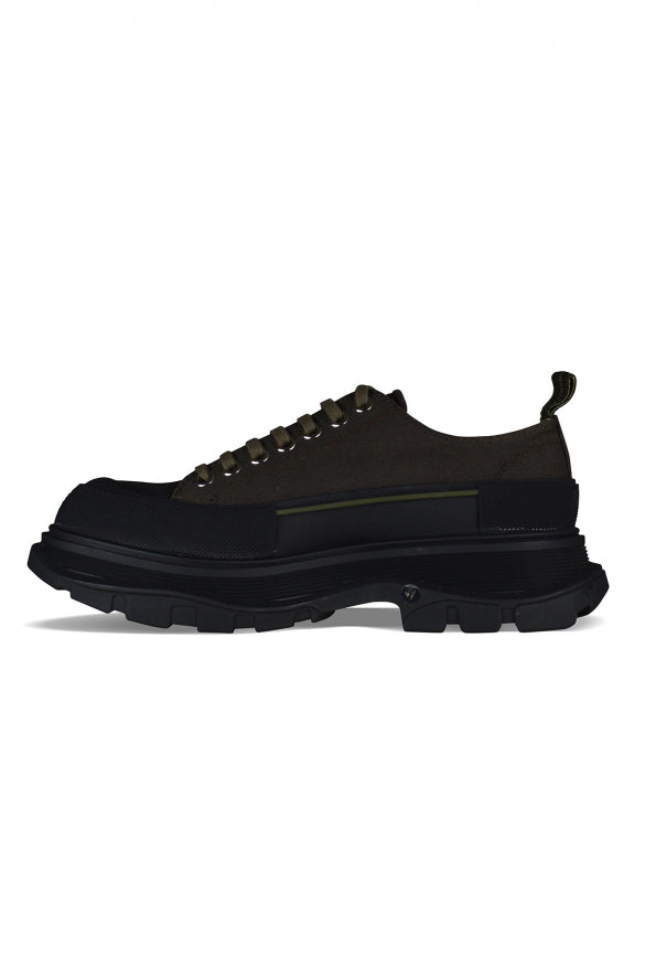 Alexander McQueen athletic side profile designer luxury fashion