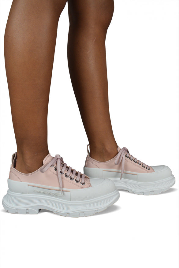 Alexander McQueen premium athletic detail and craftsmanship close-up