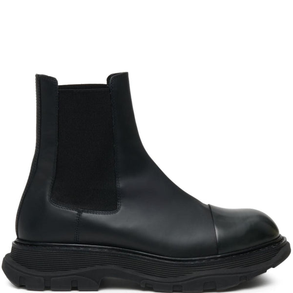 Alexander McQueen Shoes? Alexander Mcqueen Men Leather Chelsea Boots Comfortable Everyday Designer Shoes