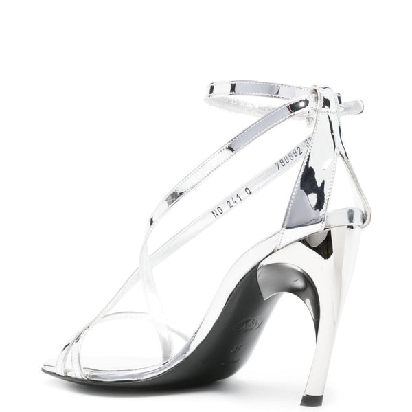 Alexander McQueen Shoes? Alexander Mcqueen Women Armadillo Heel Sandals Premium Designer Casual Shoes