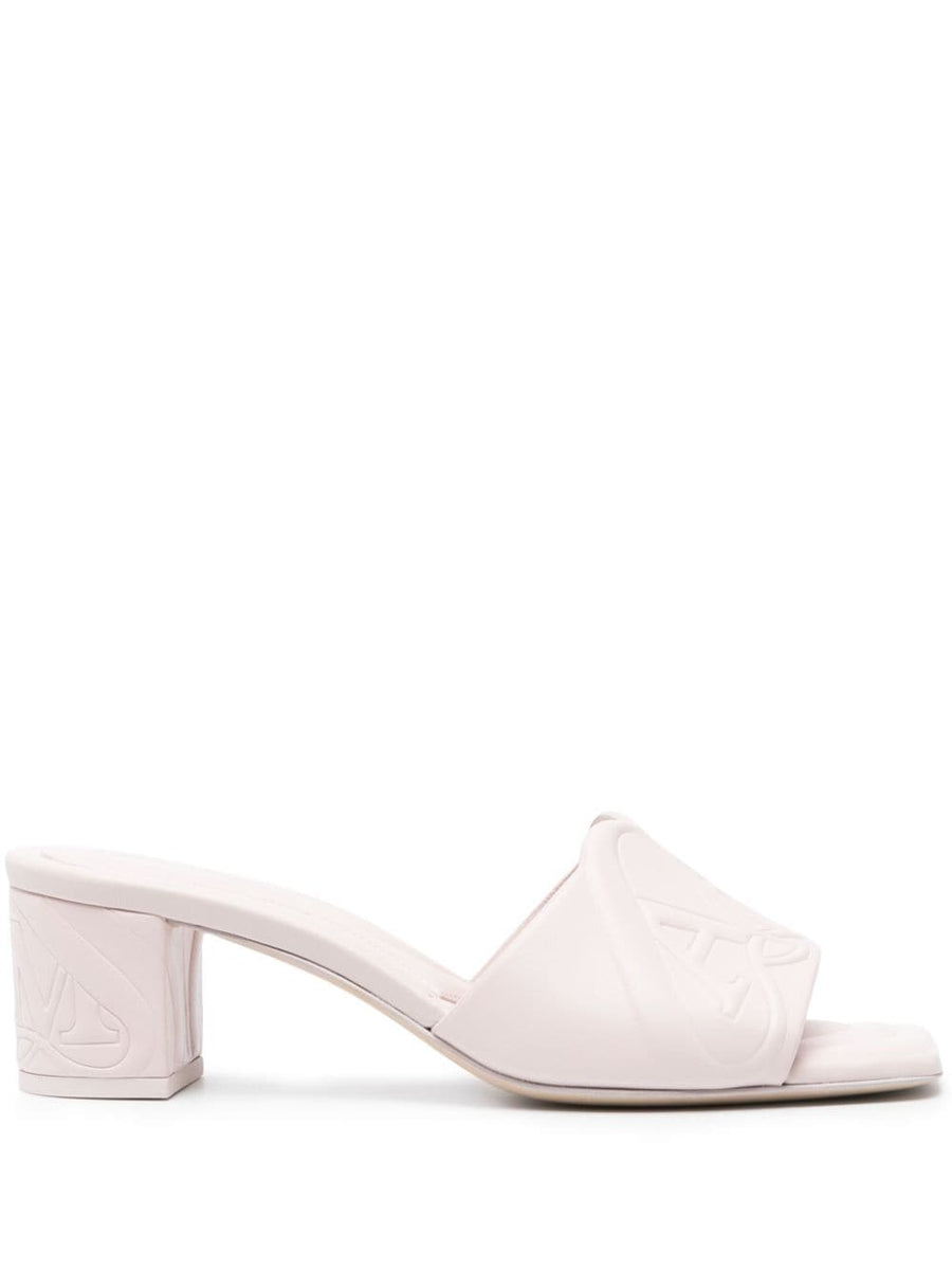 Alexander McQueen sandals luxury designer piece front view