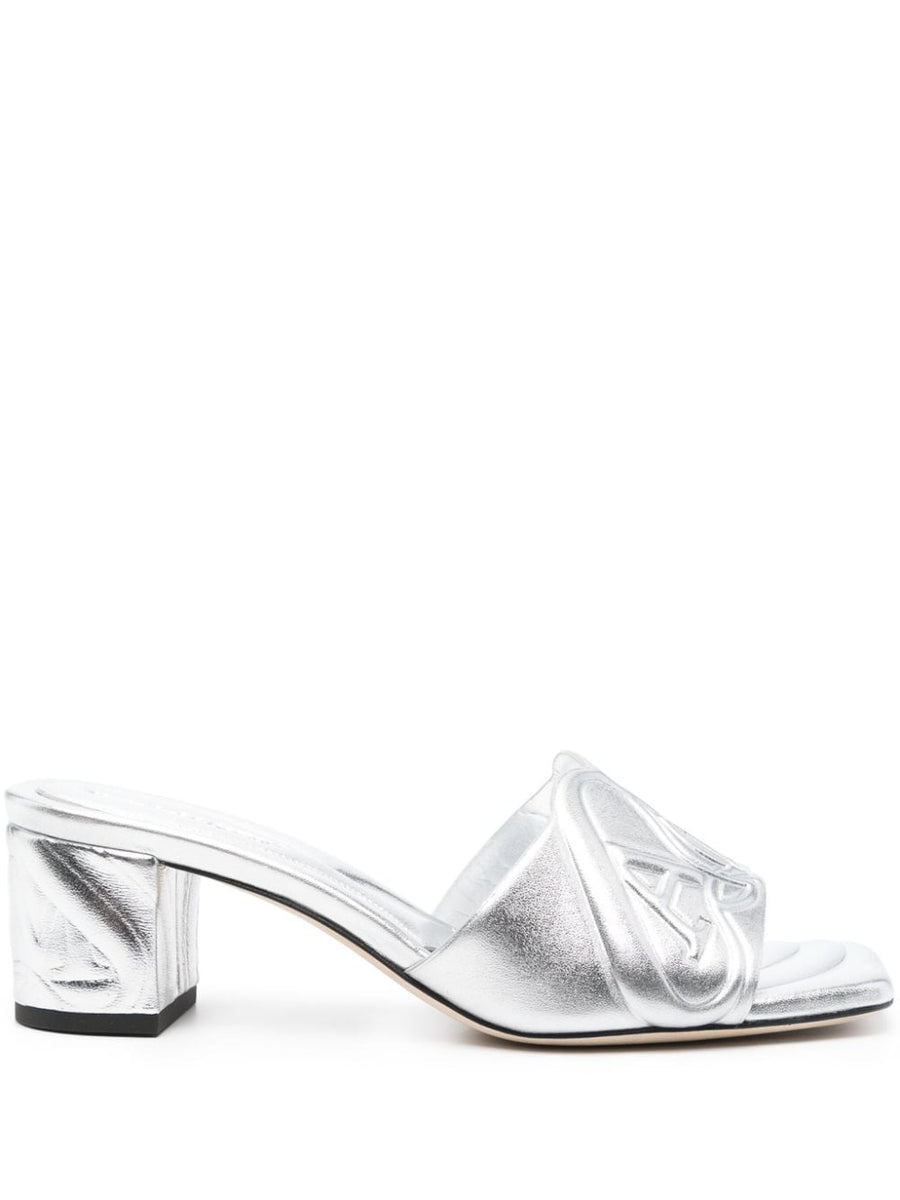 Alexander McQueen sandals luxury designer piece front view