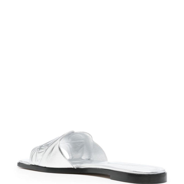 Alexander McQueen Shoes? Alexander Mcqueen Women Seal Leather Sandals Luxury Lifestyle Designer Footwear