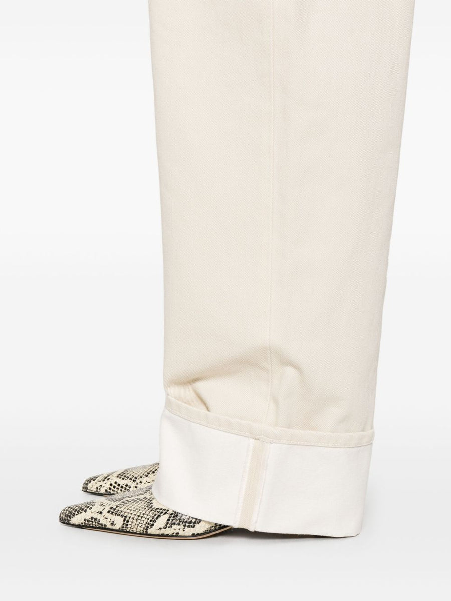 Bottega Veneta pants side profile designer luxury fashion