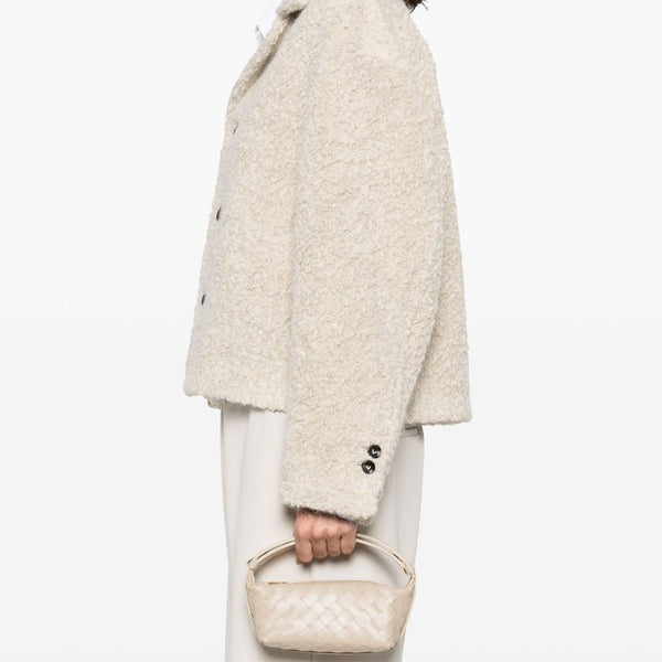 Bottega Veneta Bags? Bottega Veneta Women East-West Wallace Leather Mini Bag Luxury Designer Leather Handbag