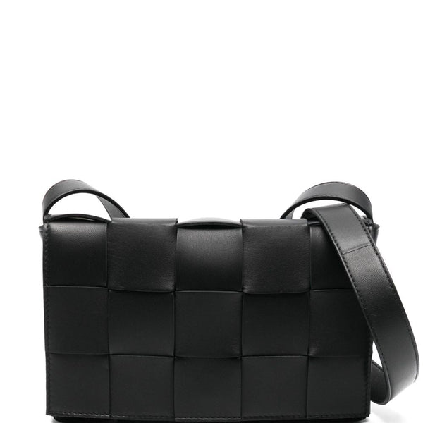 Bottega Veneta Bags? Bottega Veneta Women Cassette Classic Leather Crossbody Bag Premium Designer Shoulder Bag