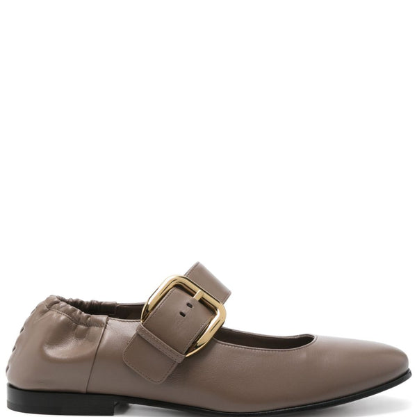 Bottega Veneta Shoes Bottega Veneta Women Astaire Leather Ballets Luxury Lifestyle Designer Footwear