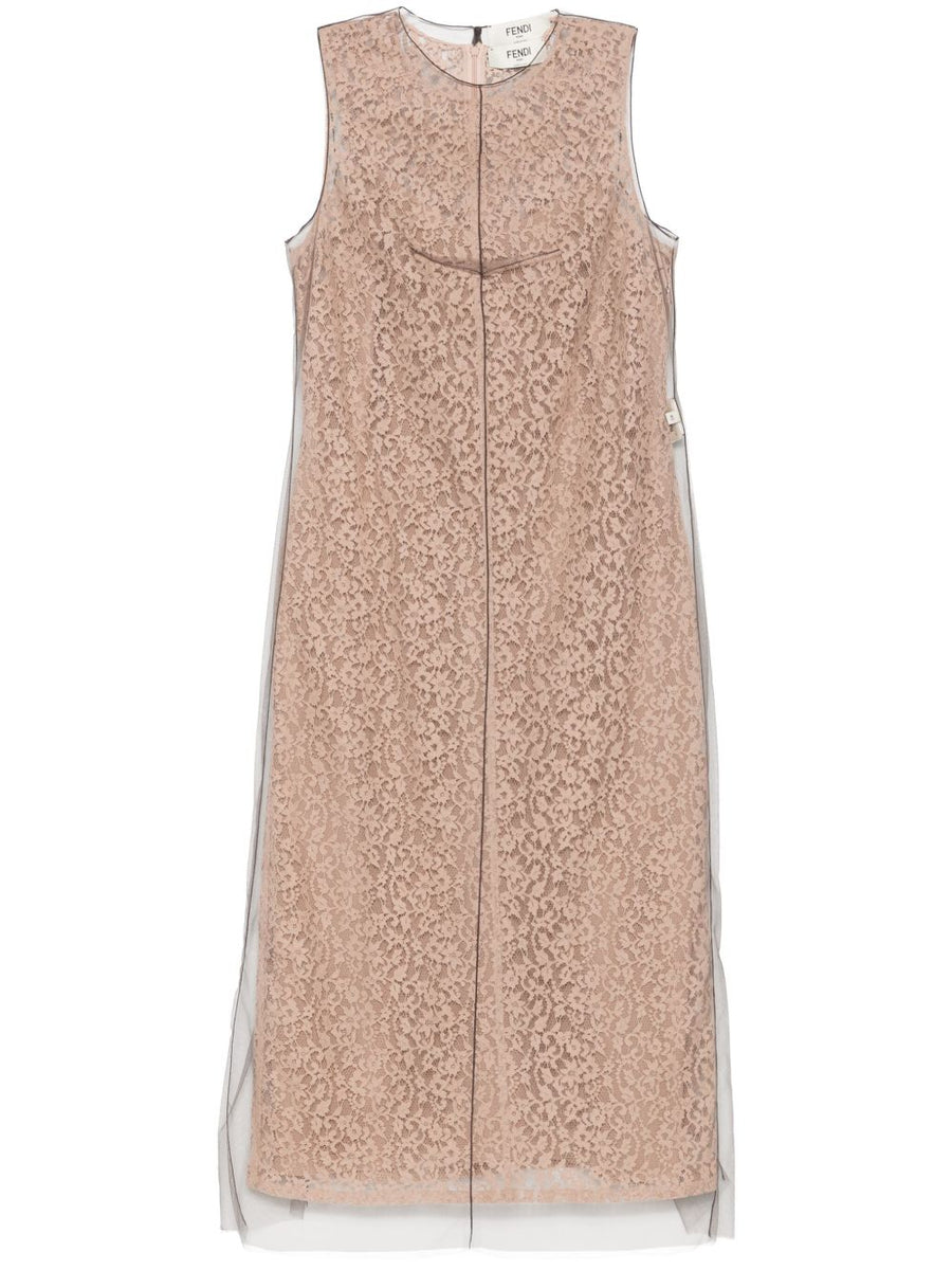 Fendi cocktail dresses luxury designer piece front view