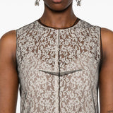 Fendi premium cocktail dresses detail and craftsmanship close-up