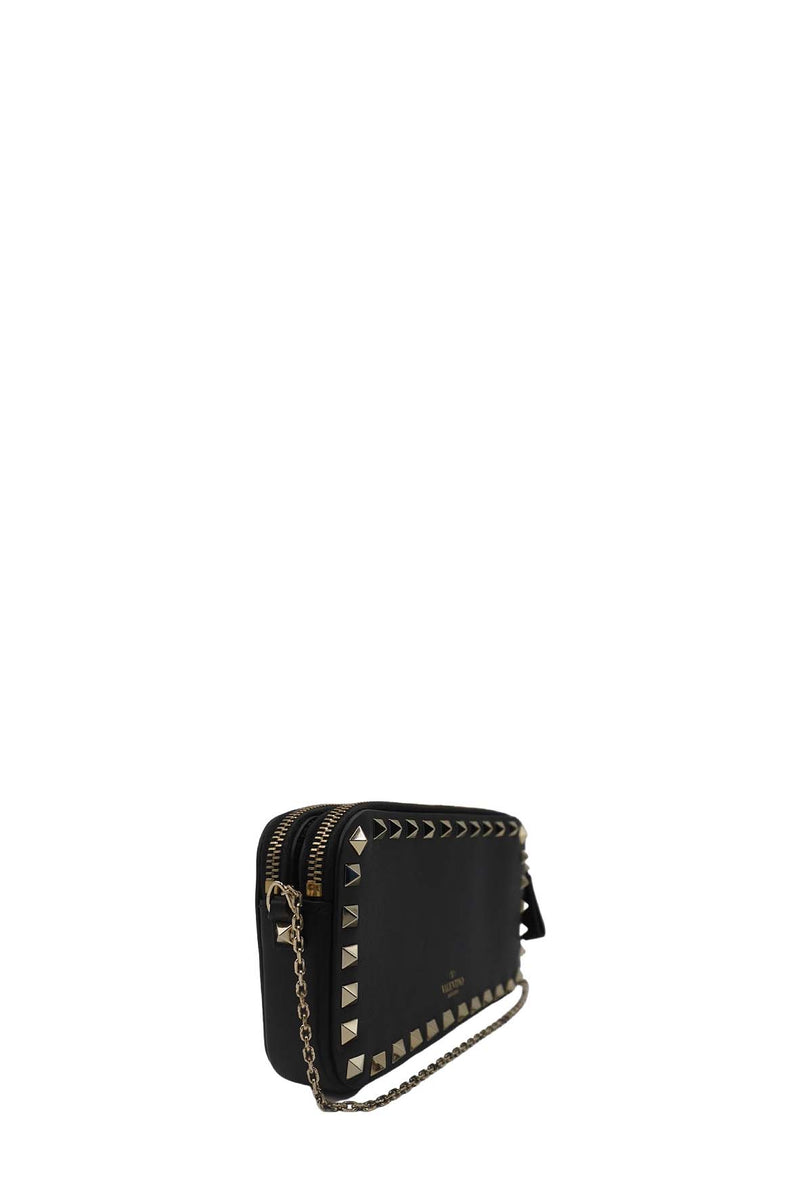 Garavani premium bags detail and craftsmanship close-up