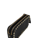 Close-up of Garavani bags hardware and fine stitching