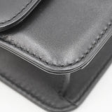Close-up of Leather bags hardware and fine stitching