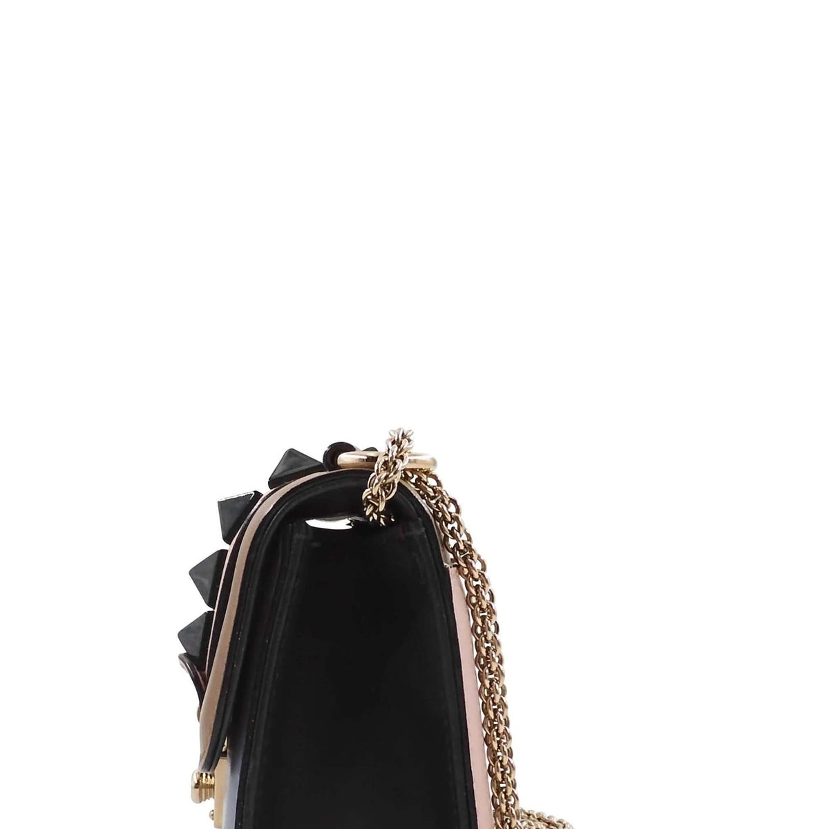 Close-up of Mini bags hardware and fine stitching