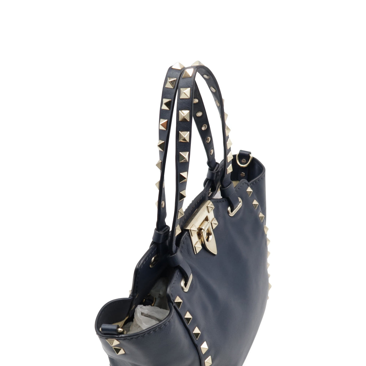 Close-up of Mini bags hardware and fine stitching