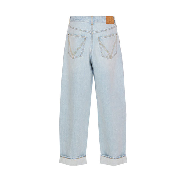Bottega Veneta premium pants detail and craftsmanship close-up