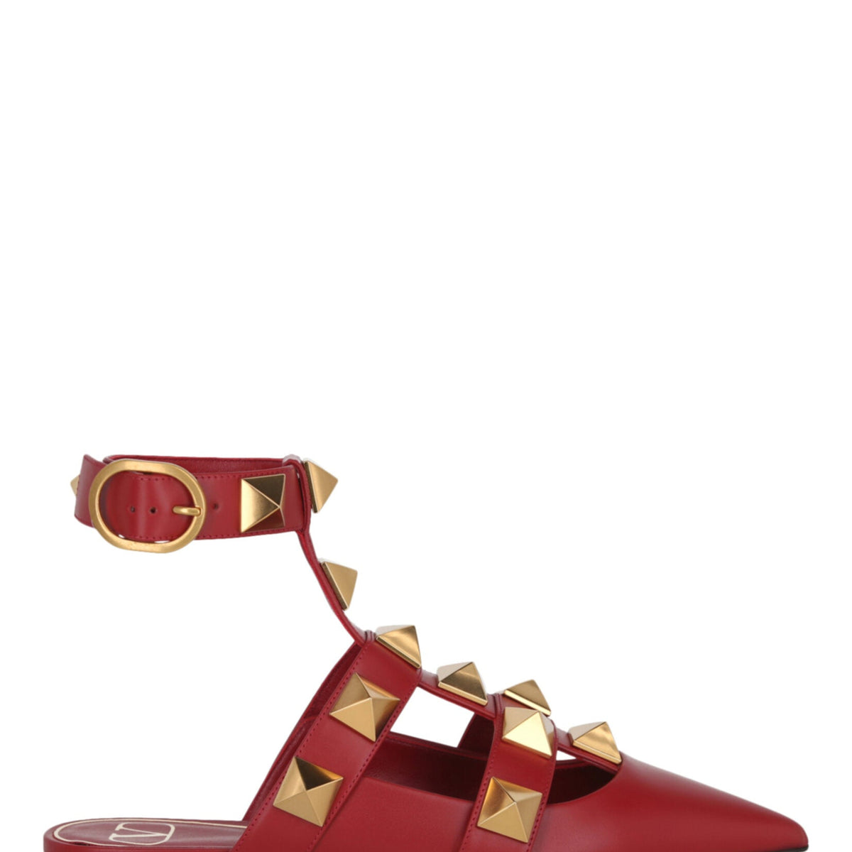 Valentino Shoes? Valentino Womens Roman Stud Ballerina Shoe Comfortable Everyday Designer Shoes