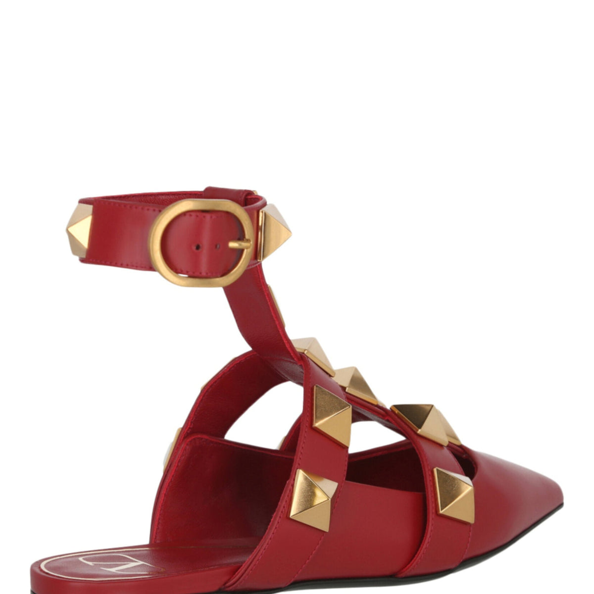 Valentino Shoes? Valentino Womens Roman Stud Ballerina Shoe Comfortable Everyday Designer Shoes