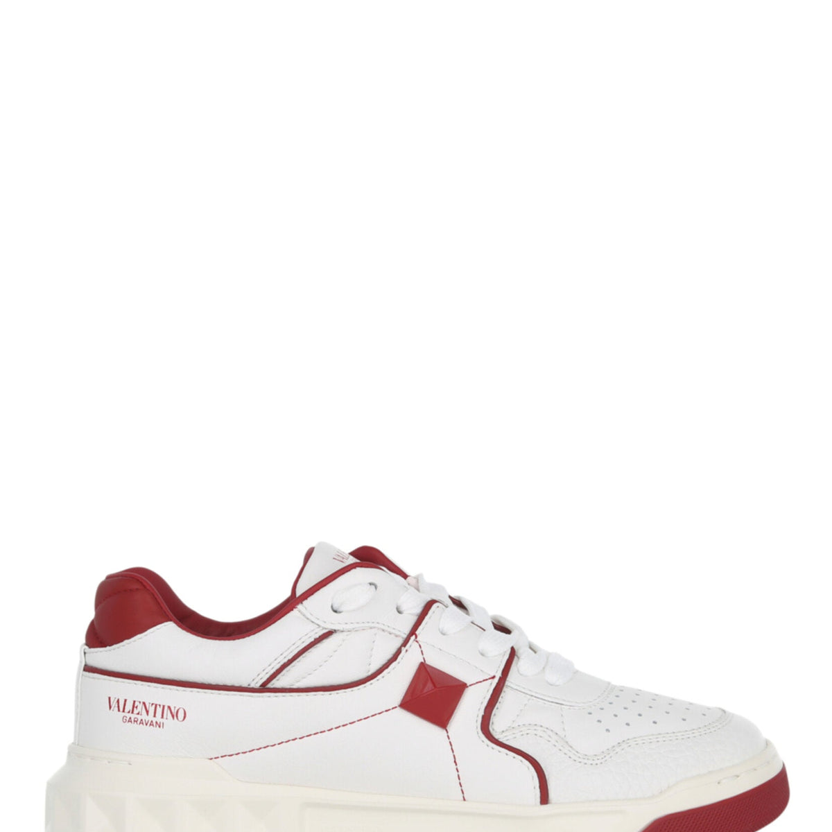 Valentino Shoes? Valentino Womens One Stud Low-Top Sneaker Premium Designer Casual Shoes