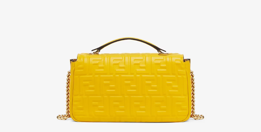 Fendi Bags? Fendi Baguette Chain Midi Nappa leather Bag Premium Designer Shoulder Bag