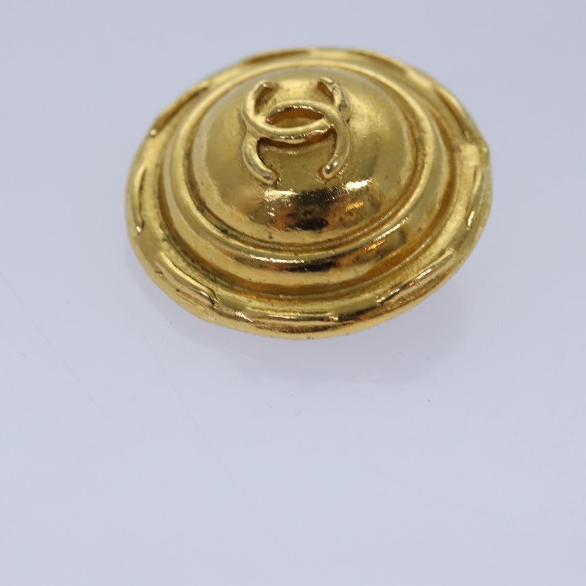 Chanel Jewellery? Chanel COCO Mark Earring metal Gold Auth yk14445 Luxury Designer Statement Jewellery